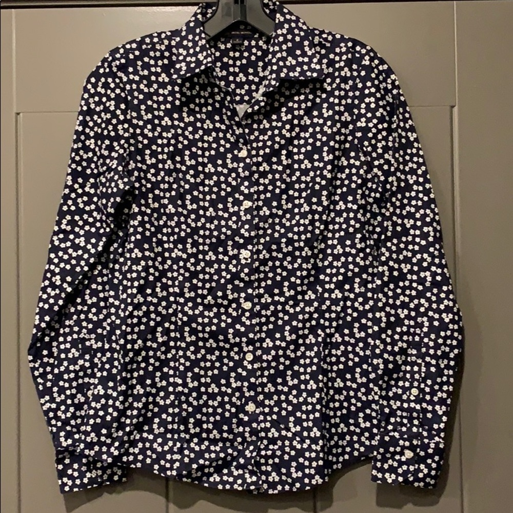 Brooks Brothers floral button down